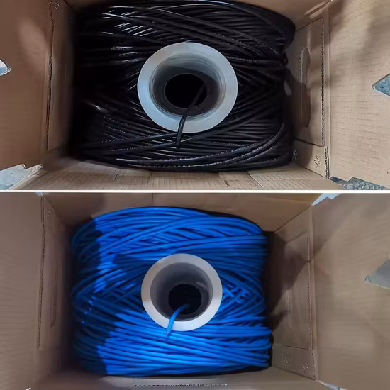 UTP CAT6A CAT6 Cat7 Control de señal comunicación de datos Cable de altavoz Coaxial Cable de conexión LAN HDMI Cable de red de computadora
