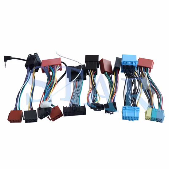Cable de micrófono de vídeo CD de 28 pines, conexión de interfaz de arnés de cableado con Cable de 0,5 m apto para Toyota Camry Hilux RAV4 Yaris