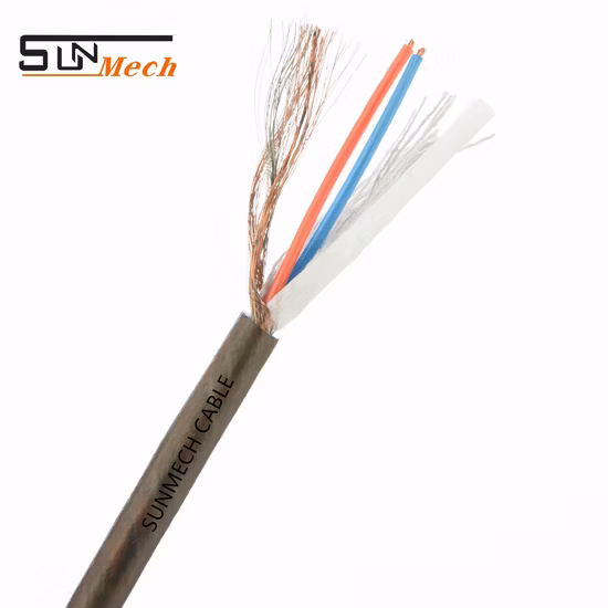 Cable de micrófono en sistema de audio y vídeo Cable de micrófono profesional Cable de micrófono OFC de bajo ruido